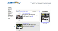 Desktop Screenshot of featuredcars.com